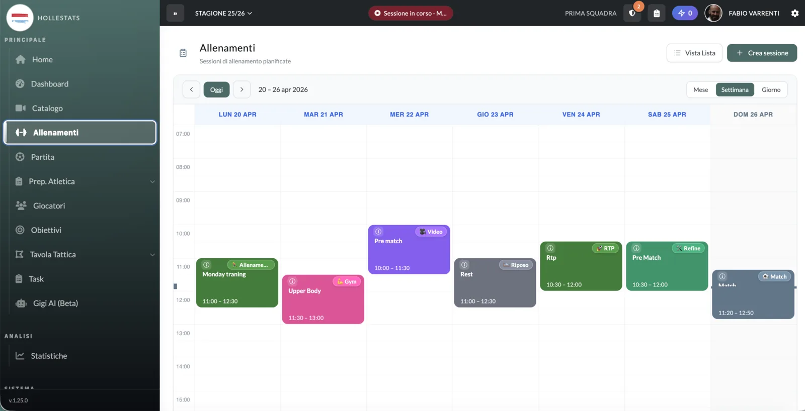 Calendario inteligente